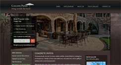 Desktop Screenshot of concretepatio.org